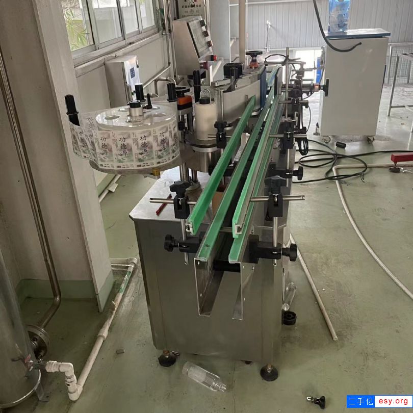 低價出售九成新二手貼標機 二手單面不干膠貼標機