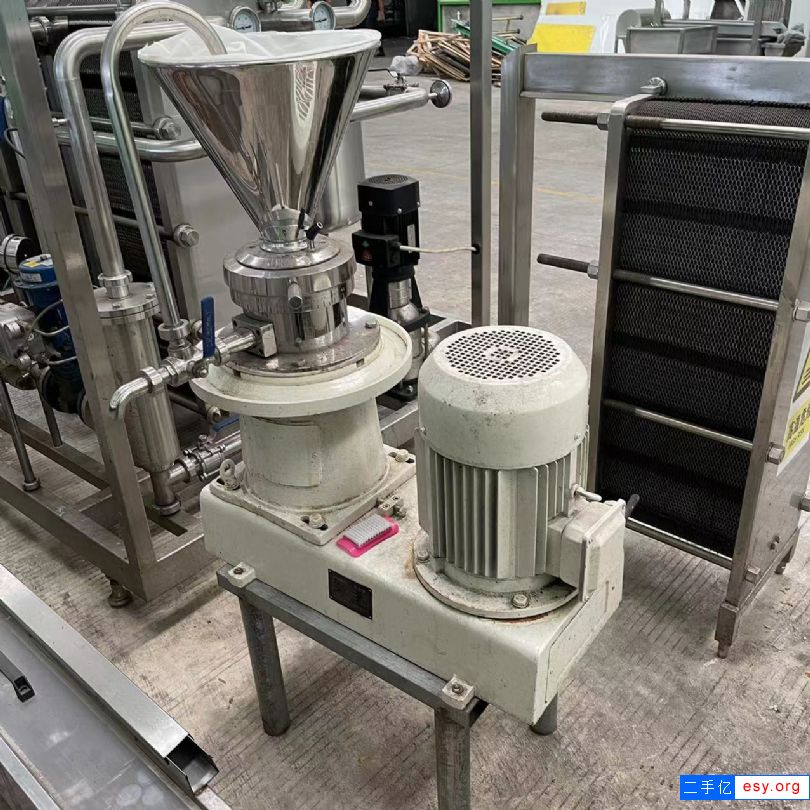 出售二手膠體磨 九成新11KW膠體磨 二手磨漿機
