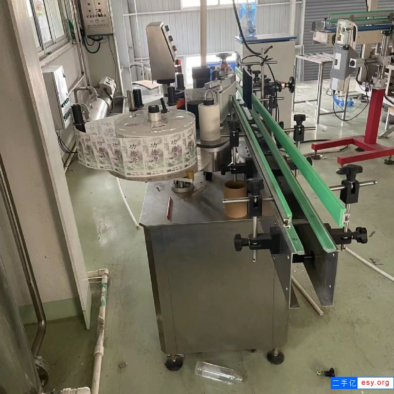 低價出售九成新二手貼標機 二手單面不干膠貼標機