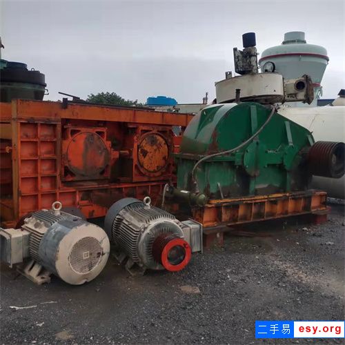 出售二手湖南宇暉500x1200單電機對輥制砂機