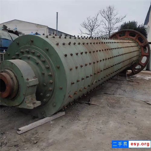 出售二手1.83x9米雙倉(cāng)干粉球磨機(jī)