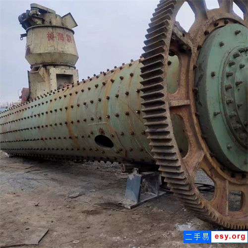 出售二手1.83x9米雙倉(cāng)干粉球磨機(jī)