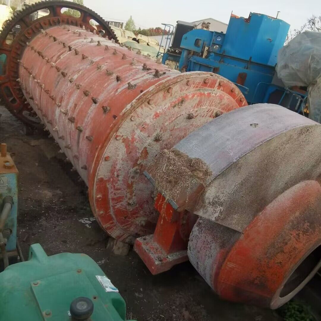 二手九成新1.83x4.5米選礦球磨機 金礦礦磨粉碎機