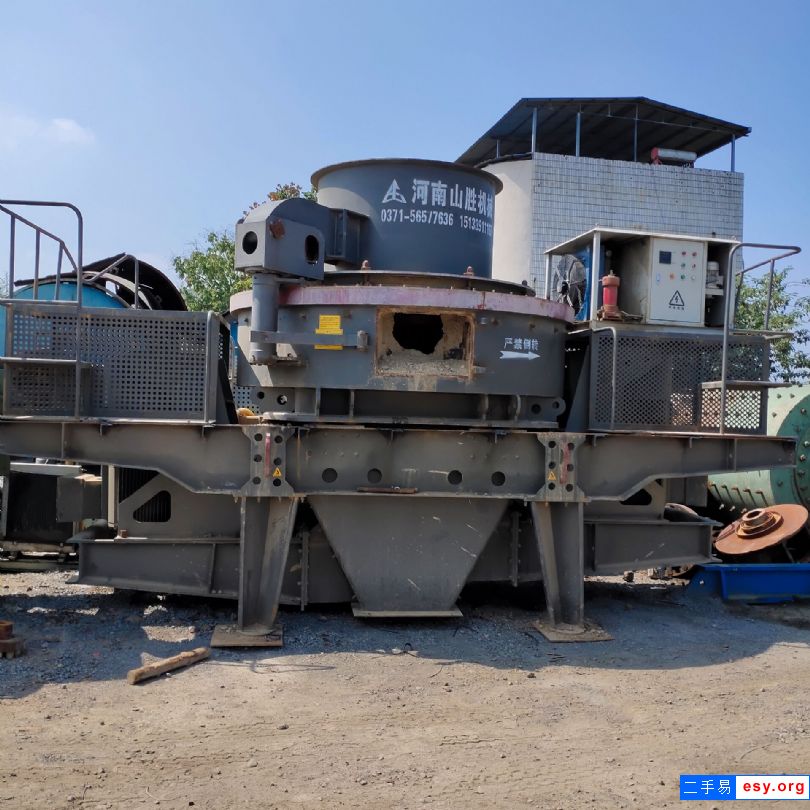 出售二手九成新1150沖擊式破碎制砂機(jī)