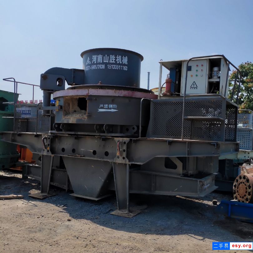 出售二手九成新1150沖擊式破碎制砂機(jī)
