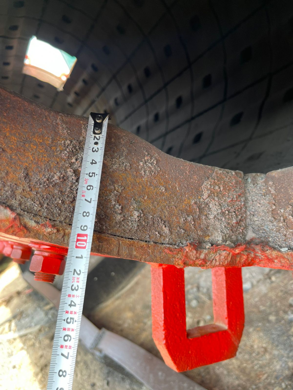 二手九成新1.5x4.5米球磨機 1545型選礦磨機