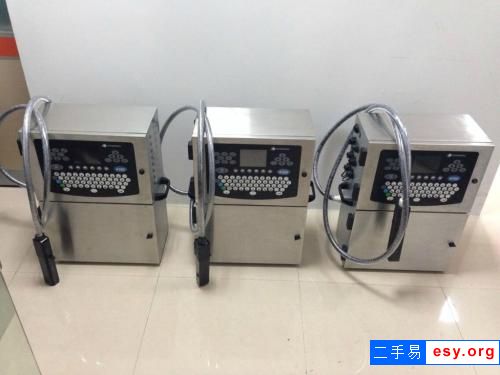 新到一批九成新油墨噴碼機(jī)國(guó)產(chǎn)品牌都有需要的聯(lián)系