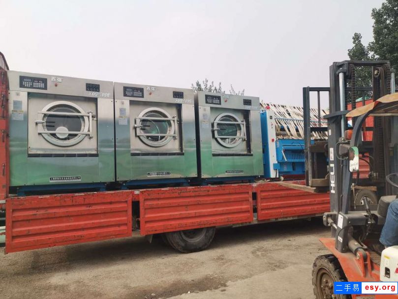 百?gòu)?qiáng)100公斤二手水洗機(jī)轉(zhuǎn)讓二手洗脫機(jī)二手燙平機(jī)二手折疊機(jī)