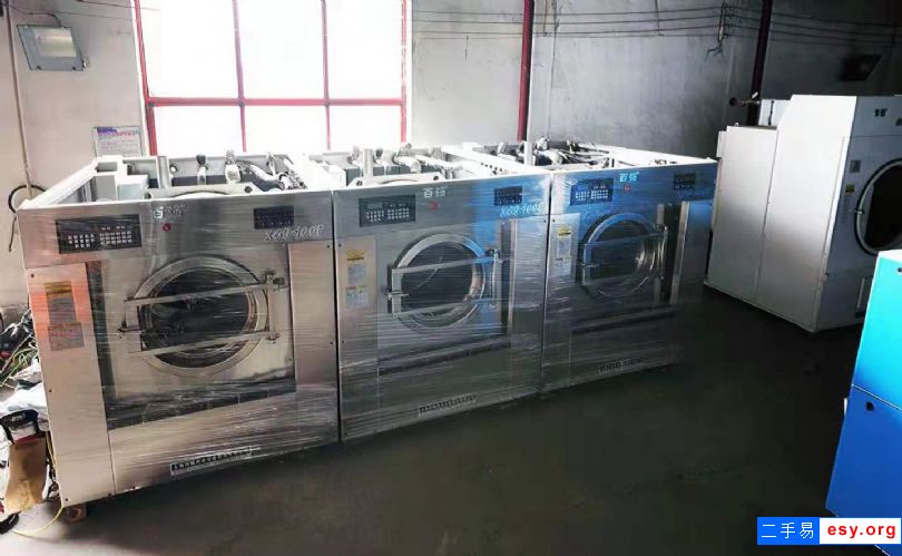 出售百?gòu)?qiáng)100公斤二手洗脫機(jī)二手工業(yè)洗衣機(jī)二手燙平機(jī)