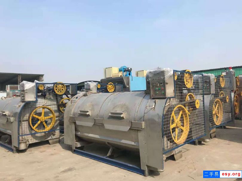 出售300公斤二手臥式水洗機二手脫水機二手工業(yè)洗衣機
