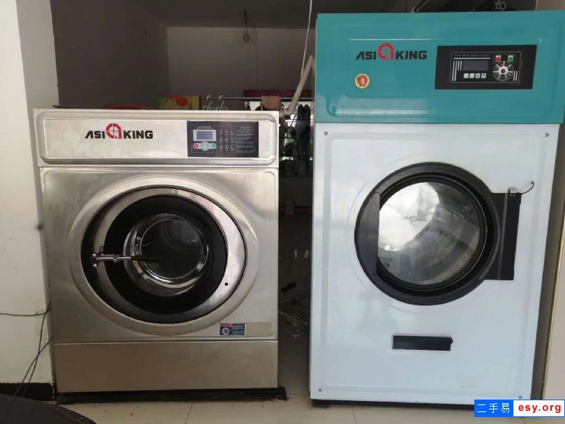 出售二手小型水洗機 25公斤海獅二手洗脫機二手烘干機