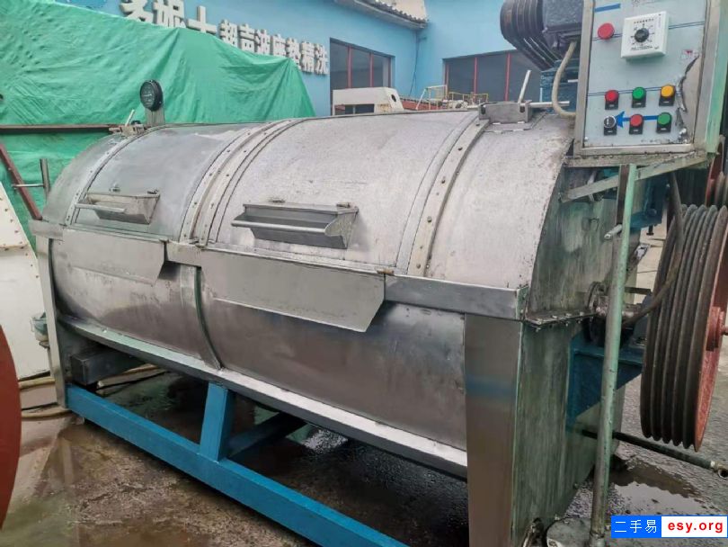 洗衣廠轉(zhuǎn)讓二手100公斤脫水機(jī)二手臥式水洗機(jī)二手洗滌設(shè)備