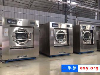 轉(zhuǎn)讓二手洗滌設(shè)備100公斤二手洗脫機(jī) 二手燙平機(jī)折疊機(jī)