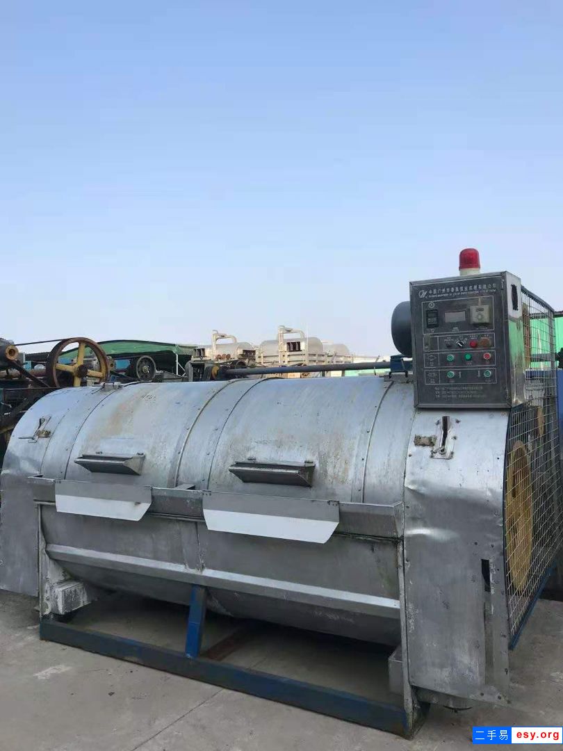 出售二手600磅臥式水洗機二手半自動脫水機二手洗脫機