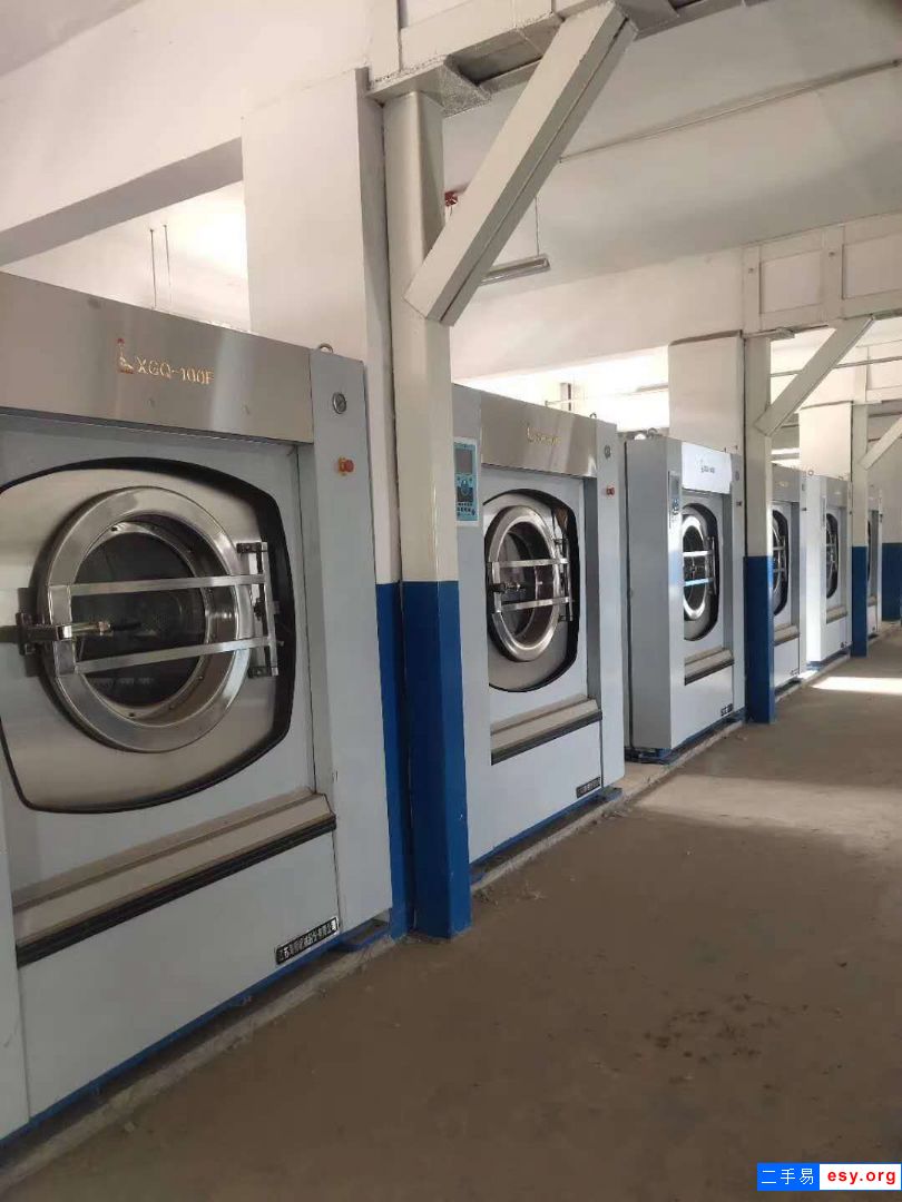 出售二手海獅100公斤水洗機(jī)二手烘干機(jī)二手五輥燙平機(jī)