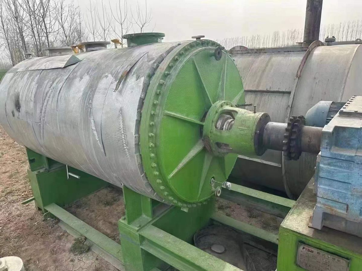 轉(zhuǎn)讓多臺9成新二手耙式干燥機