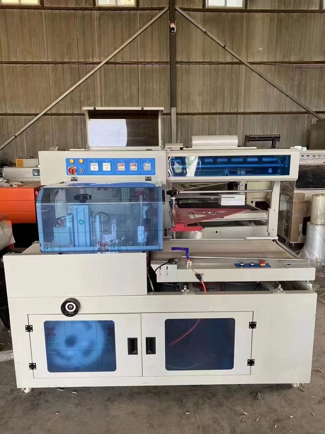 轉讓9成新二手550封切機,全套