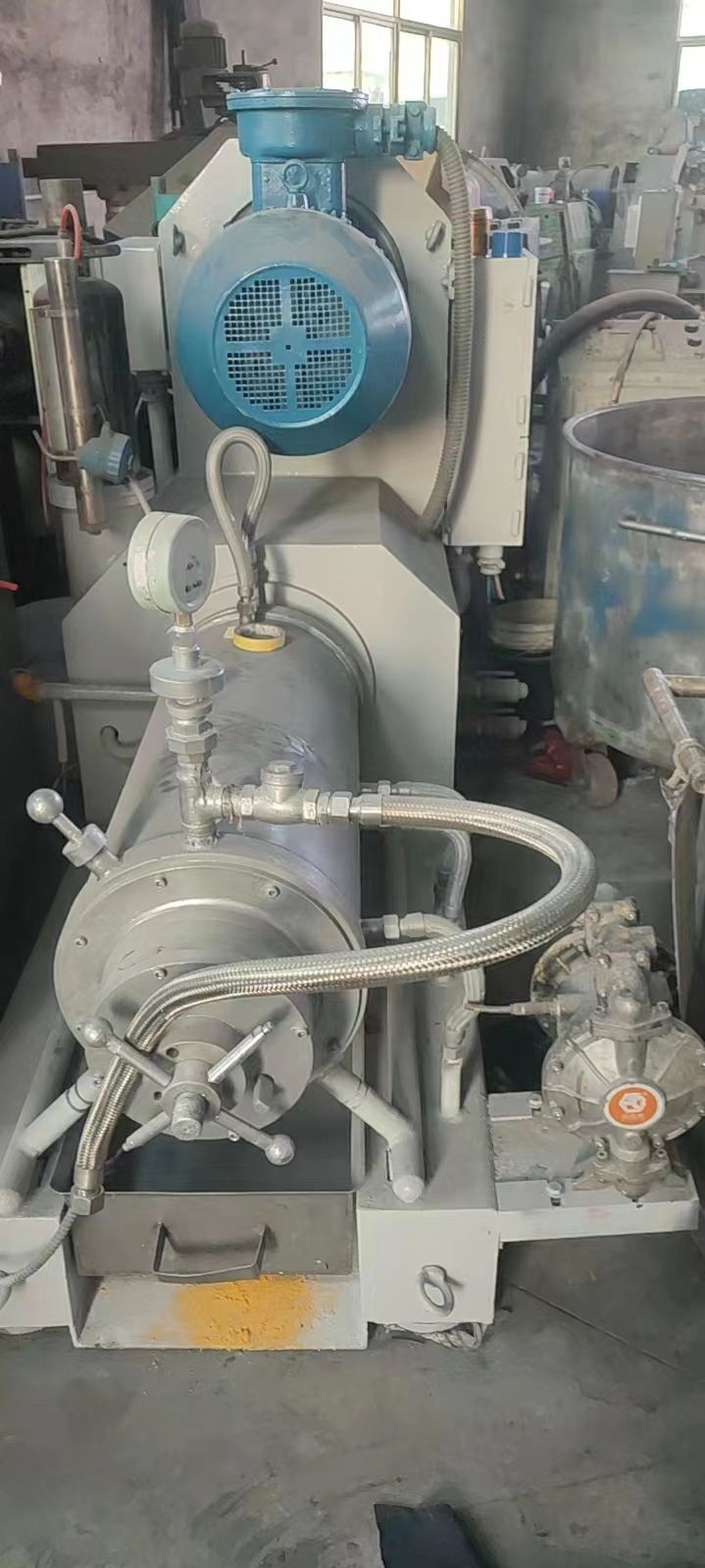 轉(zhuǎn)讓9成新二手60升臥式砂磨機，鋯珠齊全