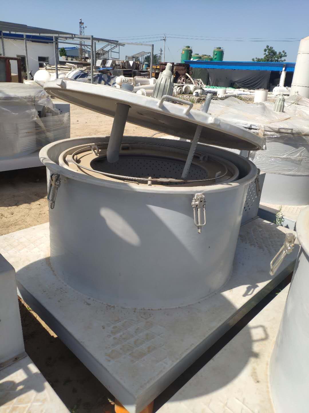 轉讓9成新二手1000型平板襯塑離心機 多種規(guī)格可選
