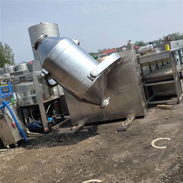 轉(zhuǎn)讓9成新二手三維運動混合機 二手50L三維運動混合機多臺