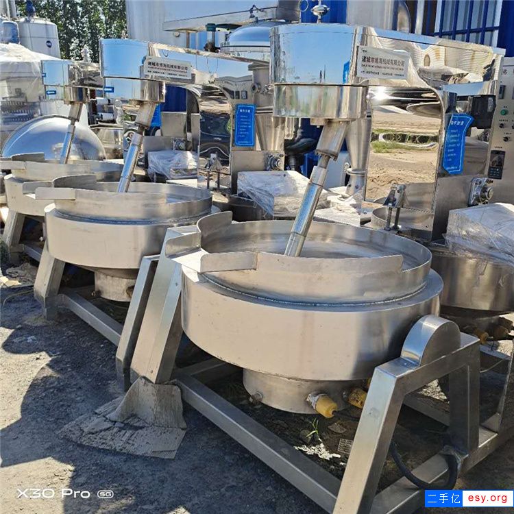 出售二手炒鍋 二手400L行星炒鍋