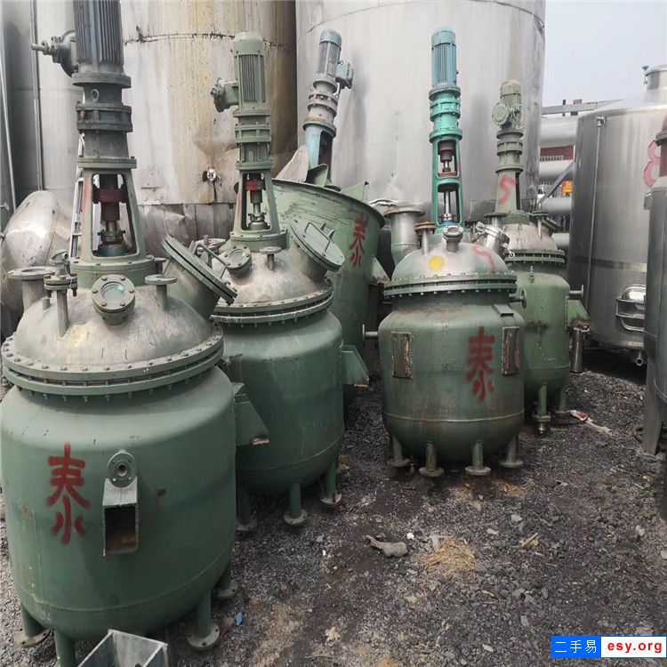 內盤管不銹鋼反應釜 10立方304材質內盤管反應釜