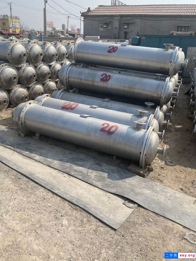 *到貨全不銹鋼列管冷凝器 5-30平方無縫管冷凝器