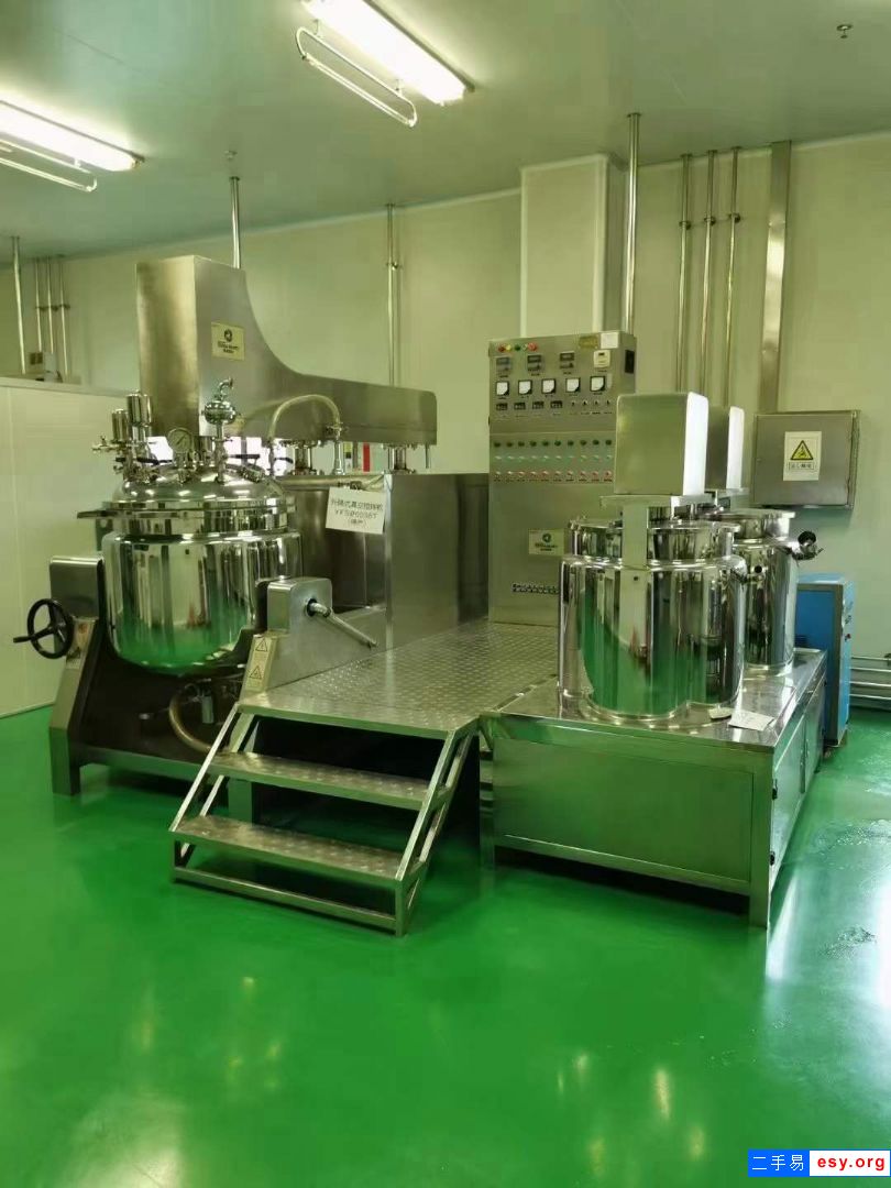 轉(zhuǎn)讓二手真空乳化機(jī) 50L-500L均質(zhì)乳化機(jī)