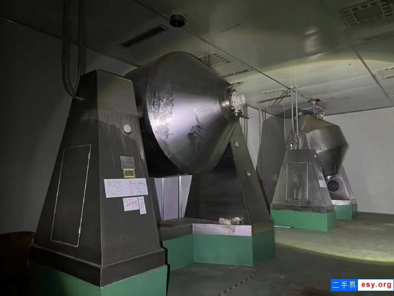 二手雙錐干燥機(jī) 3000L316L材質(zhì)不銹鋼雙錐干燥機(jī)