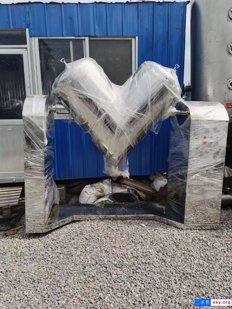 出售二手不銹鋼混合機 兩臺500LV型混合機