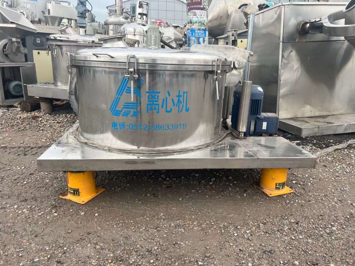 轉(zhuǎn)讓二手平板離心機(jī) 8臺1000型不銹鋼平板密閉離心機(jī)