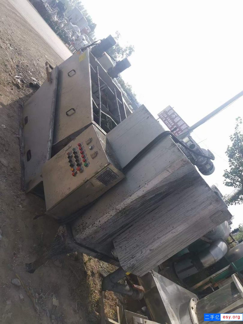 出售二手污泥脫水機(jī) 一套402型疊螺污泥脫水機(jī)