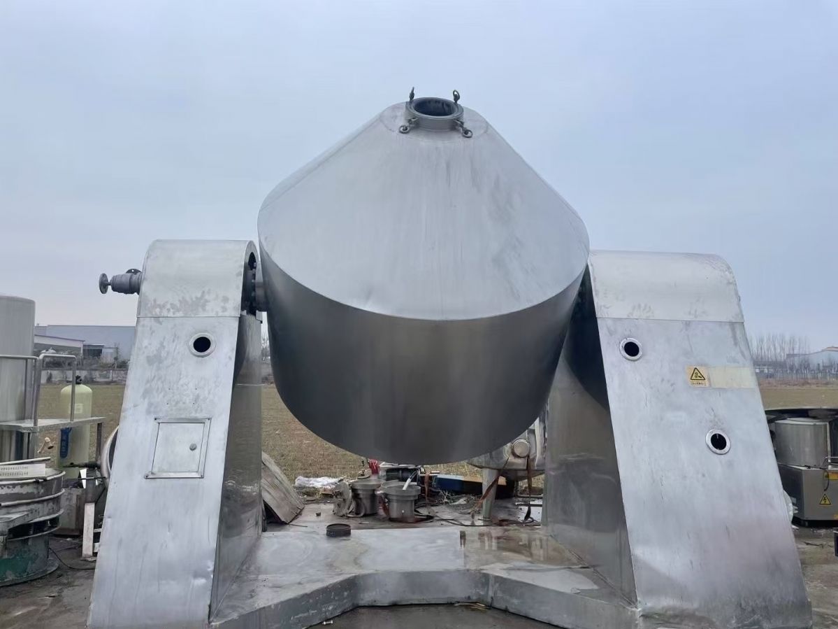 轉(zhuǎn)讓二手雙錐干燥機 容積3000L-5000L內(nèi)搪瓷真空回轉(zhuǎn)雙錐干燥機