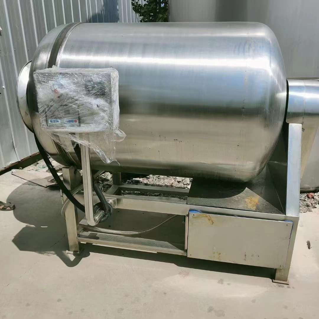 轉(zhuǎn)讓二手真空滾揉機 一臺容積1000L上海鼎封真空變頻滾揉機