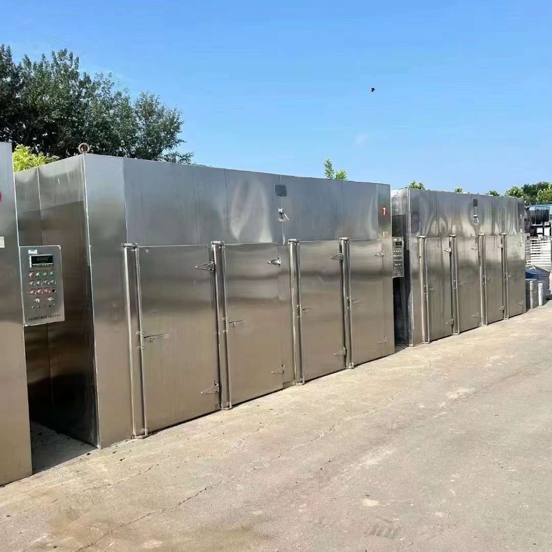 轉(zhuǎn)讓二手熱風(fēng)烘箱 四臺四門八車電汽兩用熱風(fēng)循環(huán)烘箱