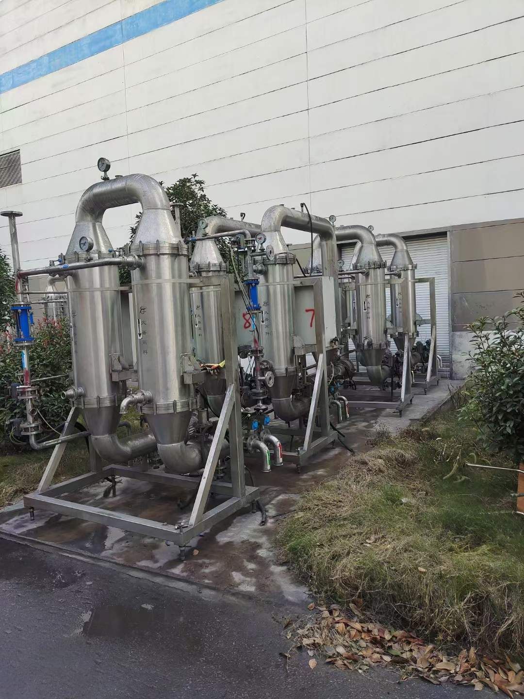 轉(zhuǎn)讓二手陶瓷膜分離系統(tǒng) 一套久吾高科70平方陶瓷膜過(guò)濾器