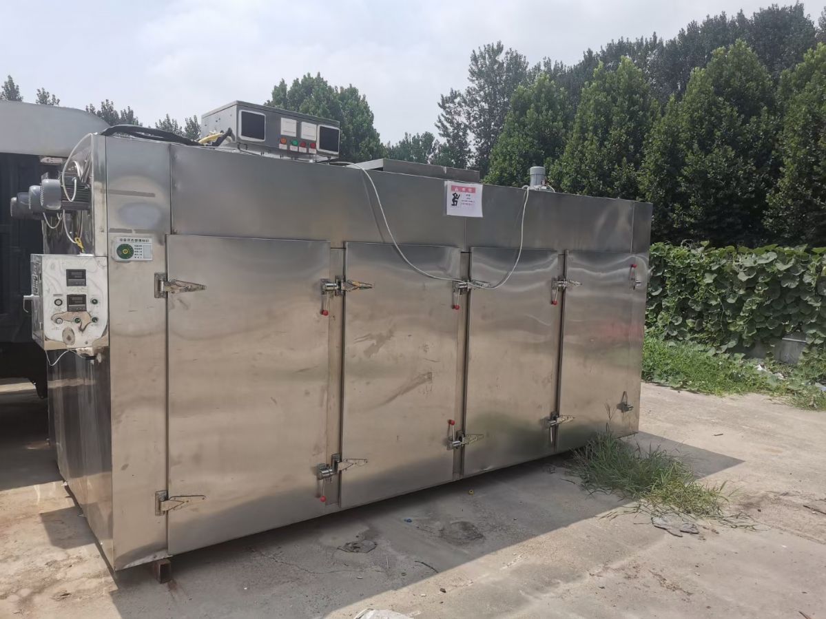 轉讓二手熱風循環(huán)烘箱 一臺四門八車電加熱循環(huán)烘箱