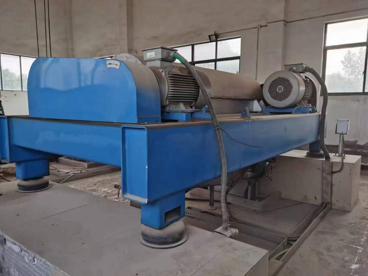 转让二手卧螺离心机 一台530型无锡中达产卧螺沉降离心机