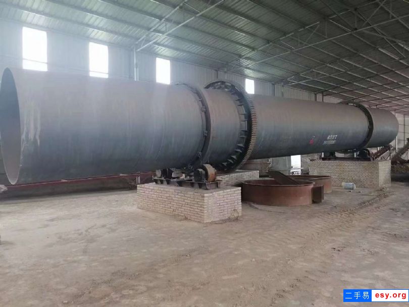 出售二手重型烘干機 一套2.2X18米滾筒烘干機