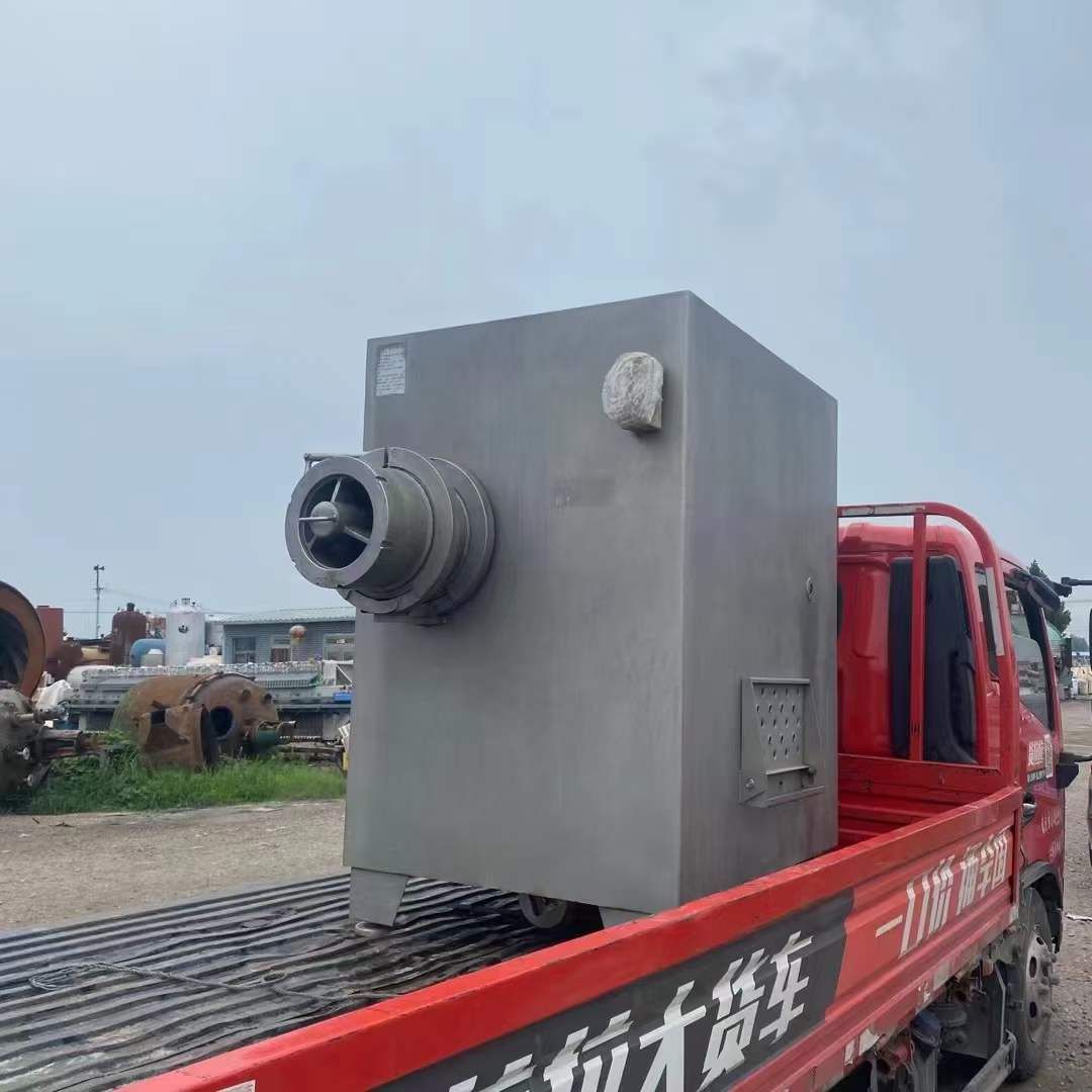 轉讓二手絞肉機 一臺250型電機34千瓦吉祥凍肉絞肉機