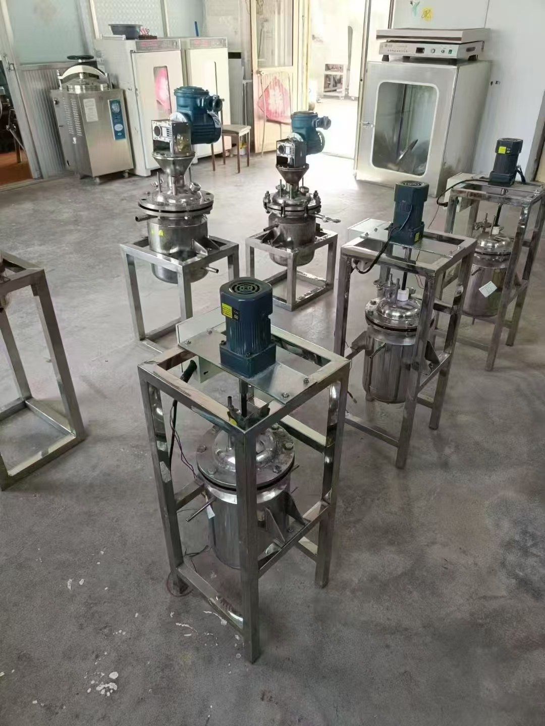 转让二手衬哈拉反应釜 容积5升-10升实验型内衬哈啦反应釜