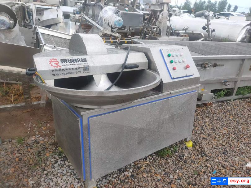 轉(zhuǎn)讓二手高速斬拌機 一臺80型變頻斬拌機