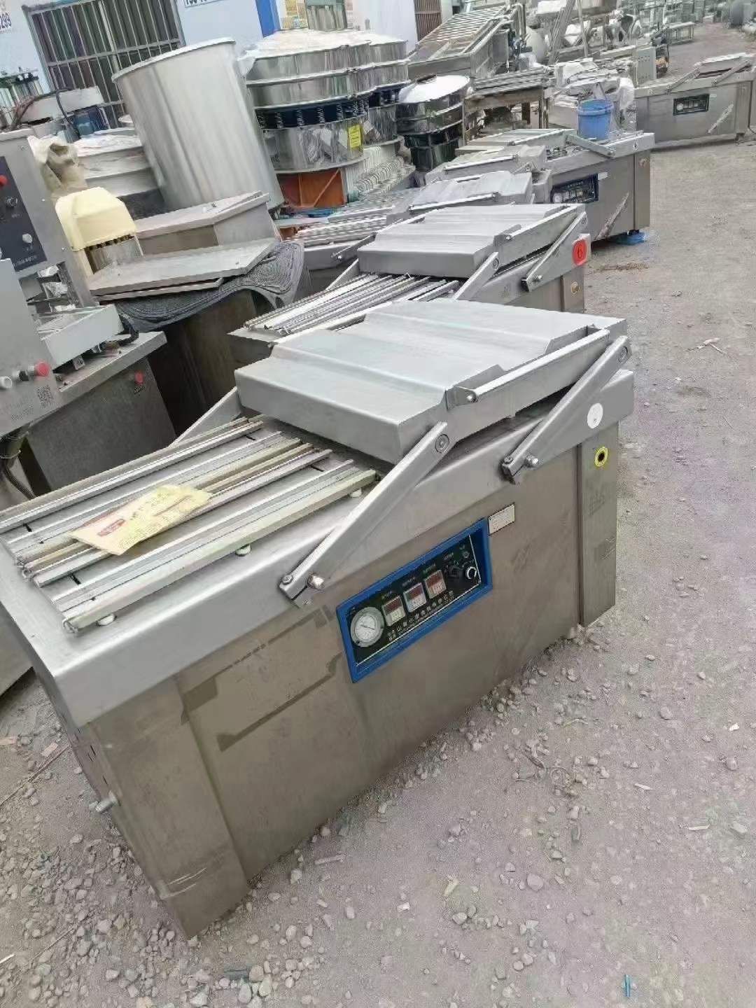 轉讓二手真空包裝機 10臺600型四室小康包裝機