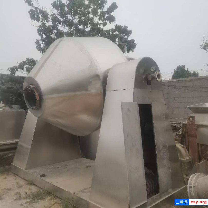 轉(zhuǎn)讓二手雙錐干燥機(jī) 一臺(tái)5000L搪瓷雙錐干燥機(jī)