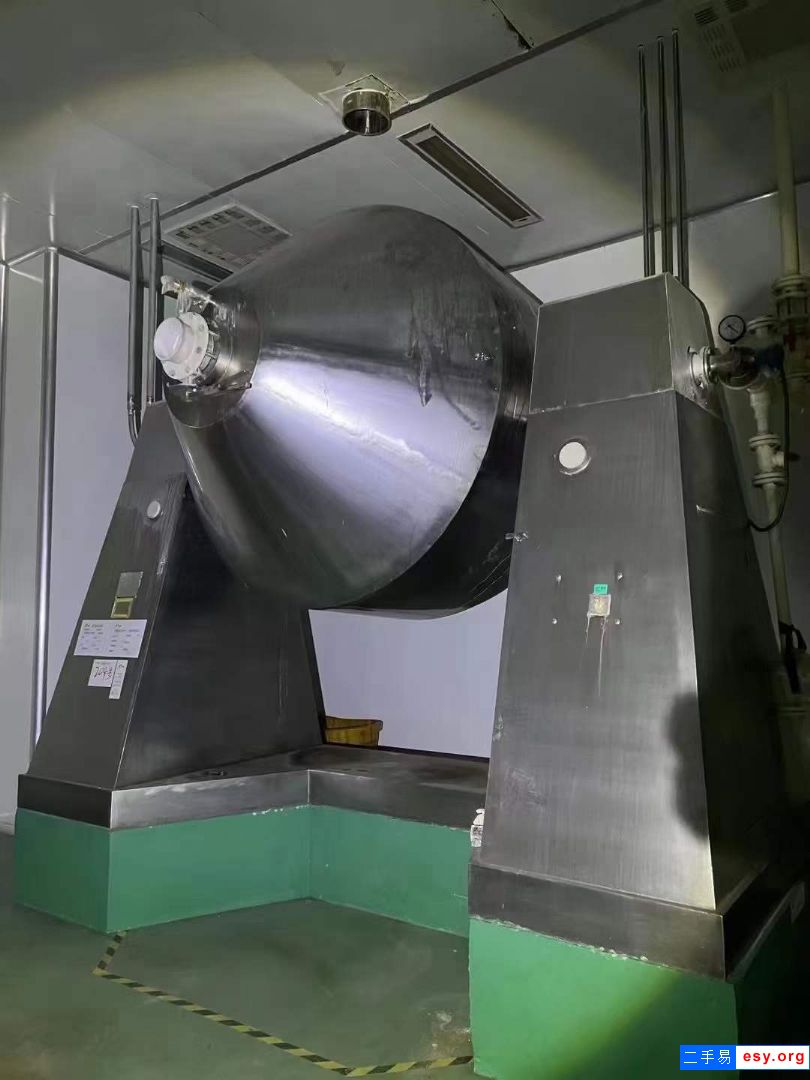 二手雙錐干燥機(jī) 3000L316L材質(zhì)不銹鋼雙錐干燥機(jī)