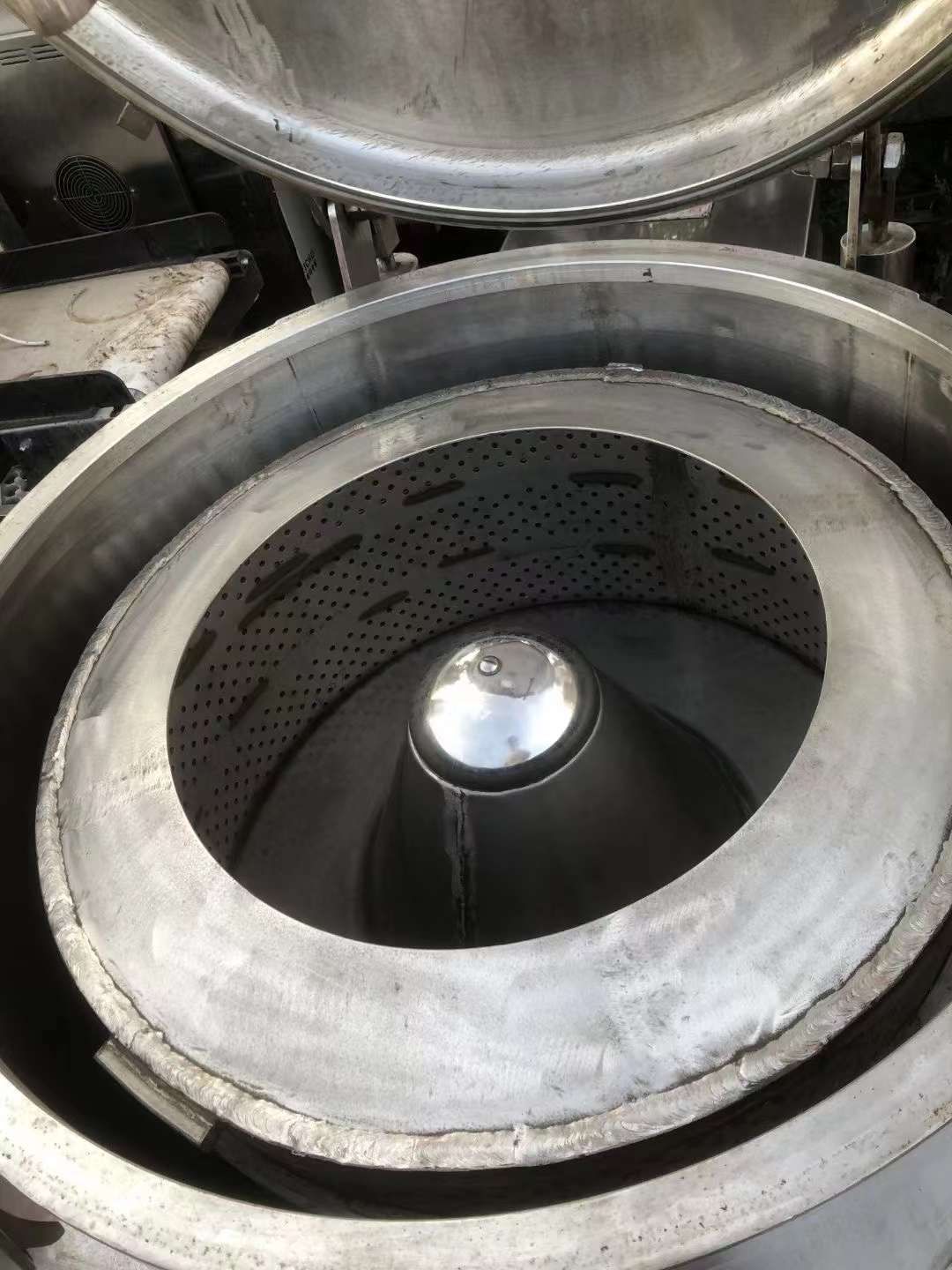 轉讓二手平板離心機 一臺800型不銹鋼平板密閉離心機