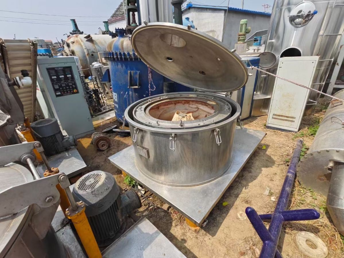 轉(zhuǎn)讓二手平板離心機 四臺1250型平板吊帶式離心機