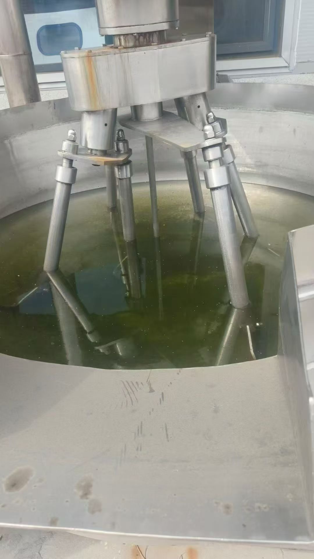 转让二手行星炒锅 四台容积800升燃气加热多爪行星炒锅