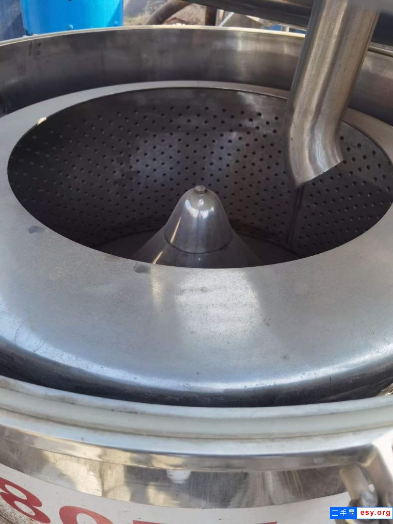 二手平板離心機(jī) 一臺600型內(nèi)襯四氟平板離心機(jī)