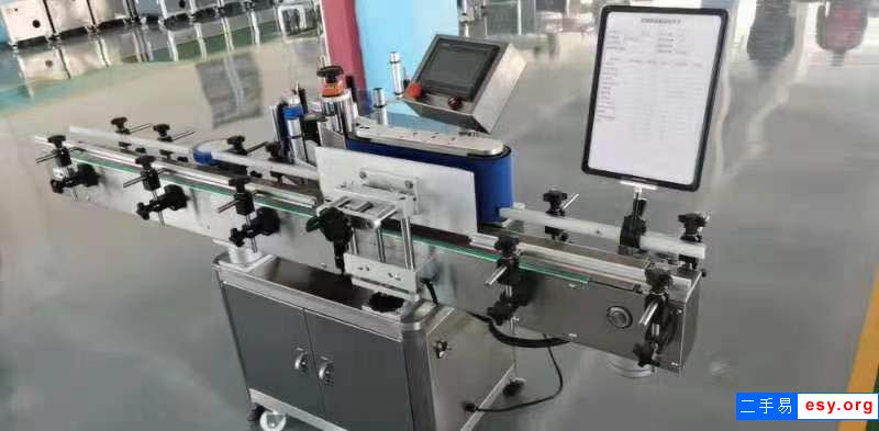 二手雙面貼標機 雙側(cè)面不干膠貼標機